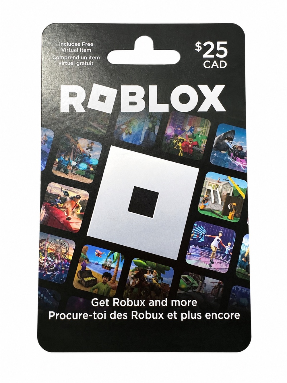 🎮 $5 Off when Bundled • Roblox $25 CAD Physical Gift Card • Unused Sealed PIN